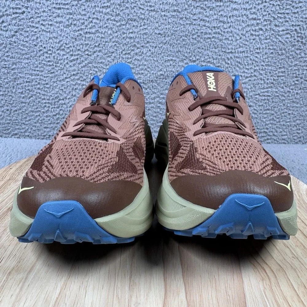 Hoka One Challenger 8 Mens Size 9.5 D Maple Cardamon Trail Running Hiking Shoes